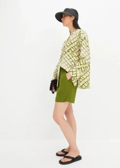 Damen bonprix Bekleidung·Outdoorbekleidung|Bekleidung·Kleider|Schlupf-Shorts aus luftigem Crêpe