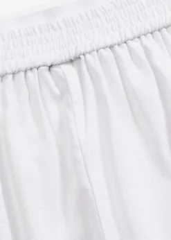 Clearance Schlupf-Shorts aus luftigem Leinen-Mix Damen Shorts|Hosen