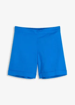 Damen bonprix Hosen|Shorts|Schlupf-Shorts aus luftigem Leinen-Mix