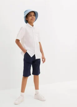 New Schlupf-Shorts aus luftigem Leinen-Mix, Regular Fit Kinder Jungen 9-16 Jahre·Shorts