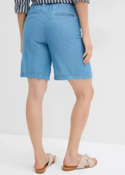Online Schlupf-Shorts aus Lyocell Damen Bekleidung·Outdoorbekleidung|Bekleidung·Kleider