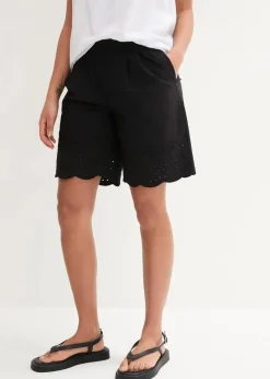Damen bonprix Bekleidung·Outdoorbekleidung|Bekleidung·Kleider|Schlupf-Shorts aus reiner Baumwolle