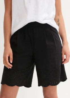 Damen bonprix Bekleidung·Outdoorbekleidung|Bekleidung·Kleider|Schlupf-Shorts aus reiner Baumwolle