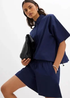Damen bonprix Bekleidung·Outdoorbekleidung|Bekleidung·Kleider|Schlupf-Shorts aus reiner Baumwolle