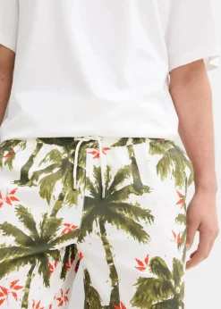 Herren bonprix Strandmode|Große Größen|Schlupf-Shorts aus Viskose