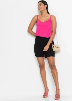 Discount Schlupf-Shorts aus Viskose Damen Shorts|Hosen