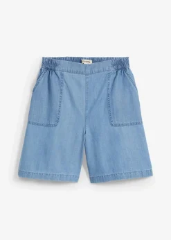 Outlet Schlupf-Shorts mit kühlendem Leinenanteil Damen Hosen|Shorts