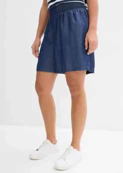 Damen bonprix Bekleidung·Outdoorbekleidung|Bekleidung·Kleider|Schlupf-Shorts mit Smockbund