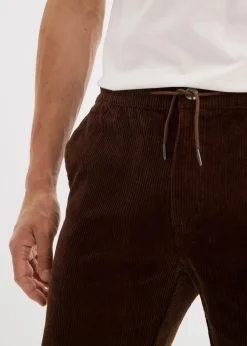 Herren bonprix Große Größen|Hosen|Schlupf-Stretch-Cordhose, Regular Fit