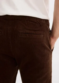 Herren bonprix Große Größen|Hosen|Schlupf-Stretch-Cordhose, Regular Fit