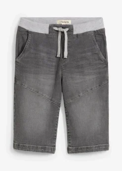 Schlupf-Stretch-Jeans-Bermuda, Regular Fit Kinder Jungen 9-16 Jahre·Shorts|Jungen 9-16 Jahre·Jeans