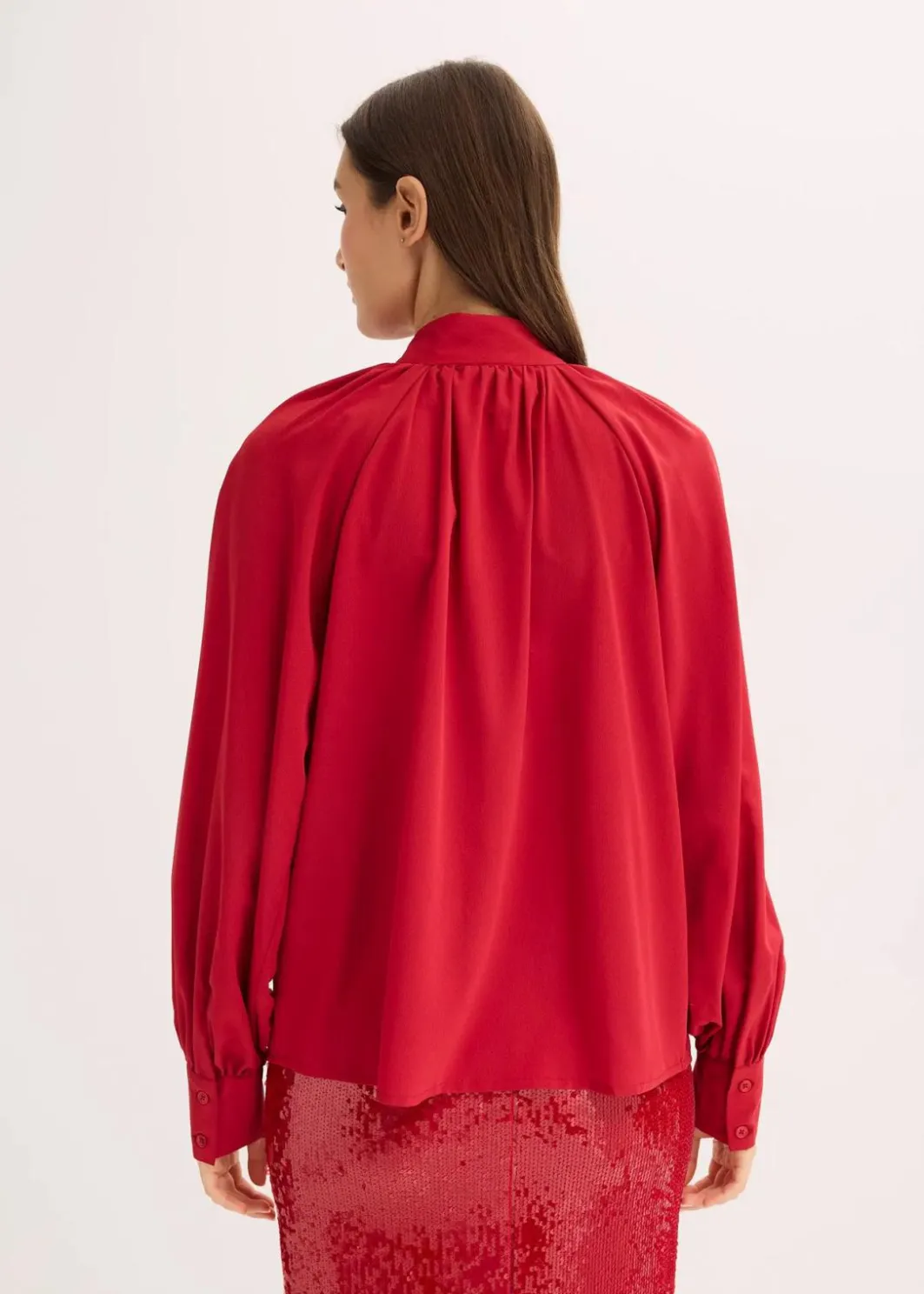 Online Schluppenbluse Damen Bekleidung·Jacken & Mäntel|Nachhaltigere Materialien