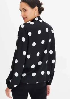 Discount Schluppenbluse Damen Bekleidung·Jacken & Mäntel|Blusen & Tuniken