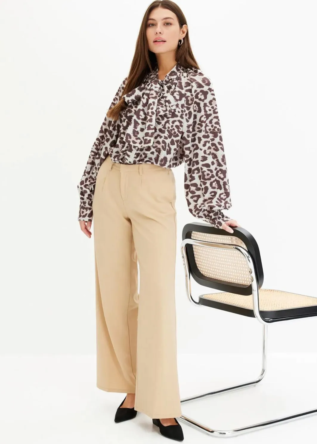 Outlet Schluppenbluse Damen Blusen & Tuniken|Nachhaltigere Materialien
