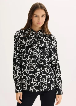 Damen bonprix Blusen & Tuniken|Nachhaltigere Materialien|Schluppenbluse