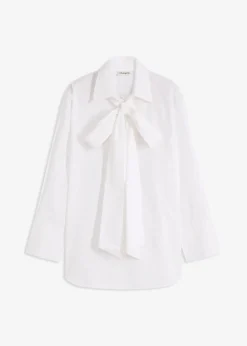 Damen bonprix Bekleidung·Jacken & Mäntel|Blusen & Tuniken|Schluppenbluse aus reiner Baumwolle