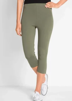 Hot Schmal geschnittene Capri-Leggings (2er Pack) Damen Hosen|Basics