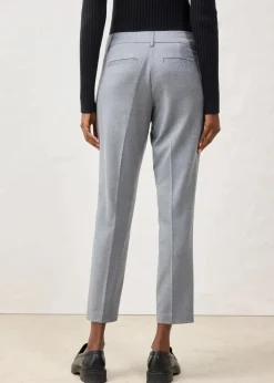 Damen bonprix Bekleidung·Kleider|Hosen|Schmale Hose mit weichem Wollanteil