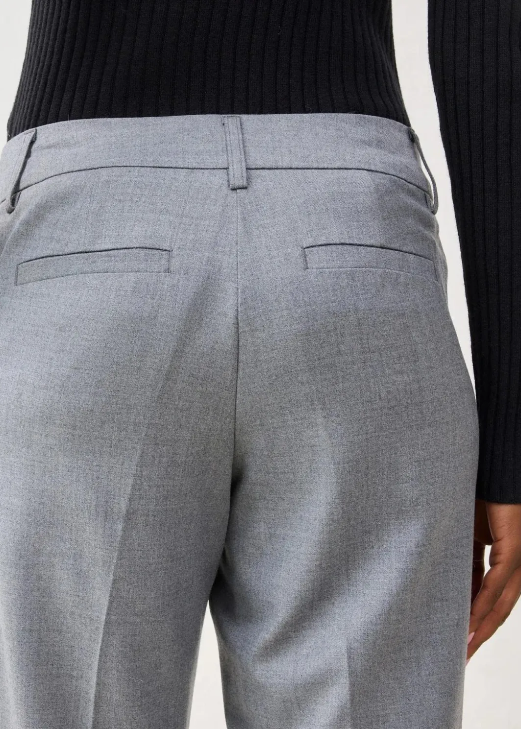Damen bonprix Bekleidung·Kleider|Hosen|Schmale Hose mit weichem Wollanteil