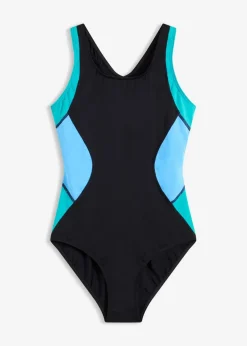 New Schnelltrocknender Sport-Badeanzug mit Racerback Damen Nachhaltigere Materialien|Sport Bademode