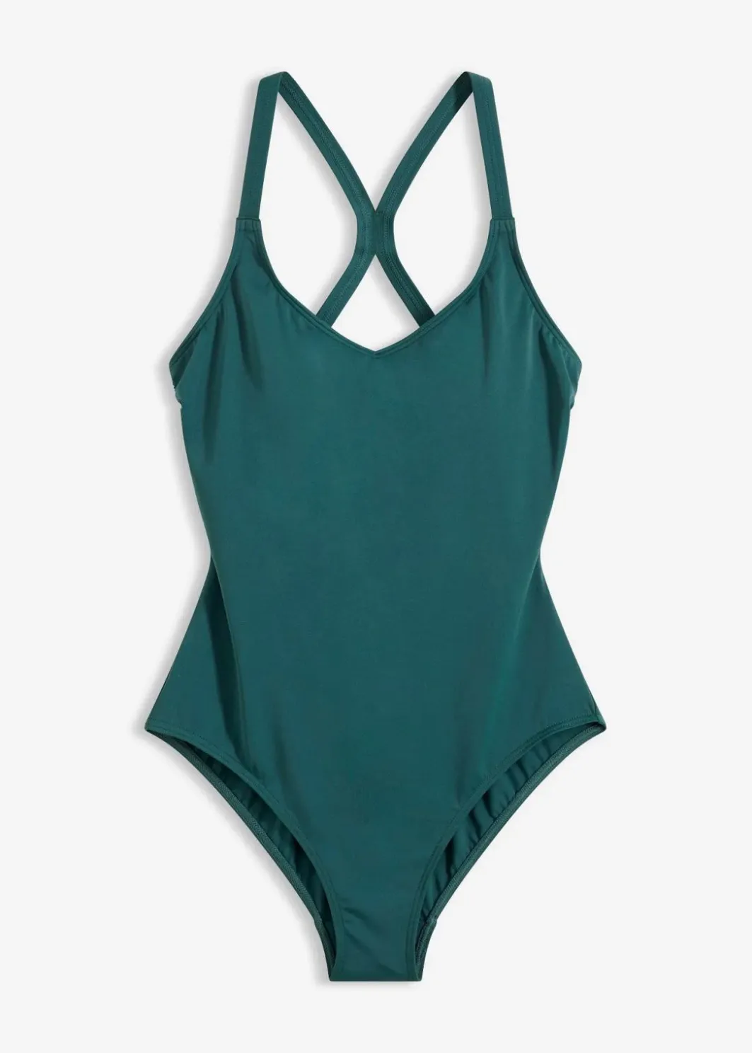 Damen bonprix Nachhaltigere Materialien|Sport Bademode|Schnelltrocknender Sport-Badeanzug mit Racerback