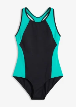 Schnelltrocknender Sport-Badeanzug mit Racerback Damen Nachhaltigere Materialien|Sport Bademode