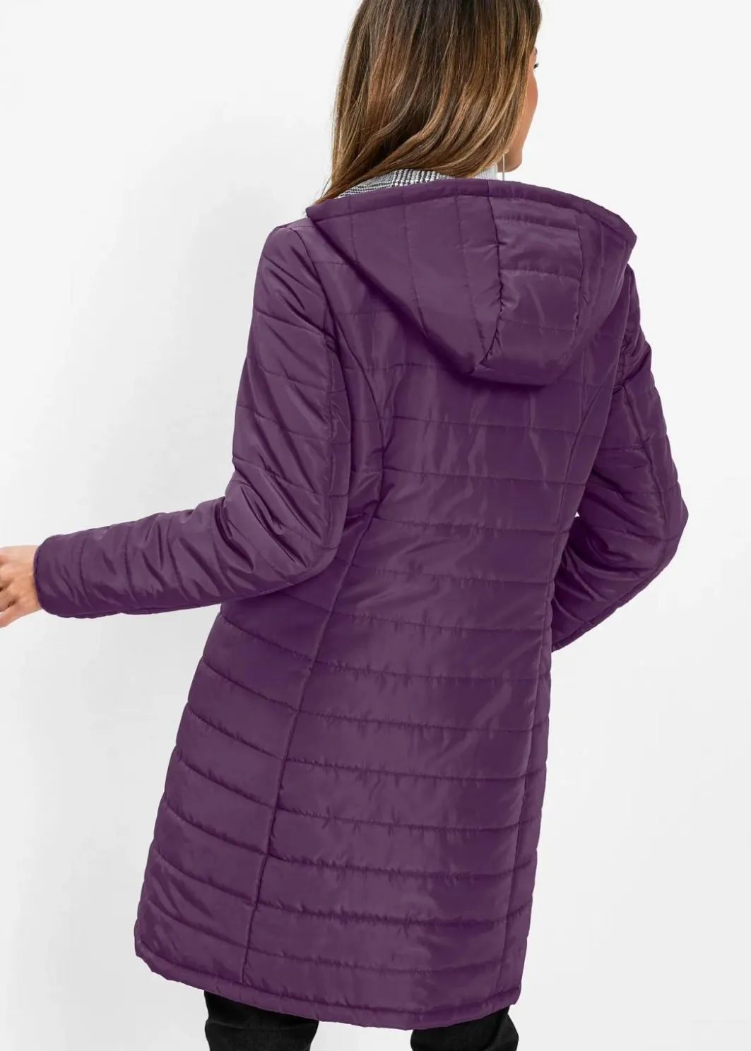 Best Schöner Steppmantel zum Wenden Damen Bekleidung·Hosen|Jacken & Mäntel