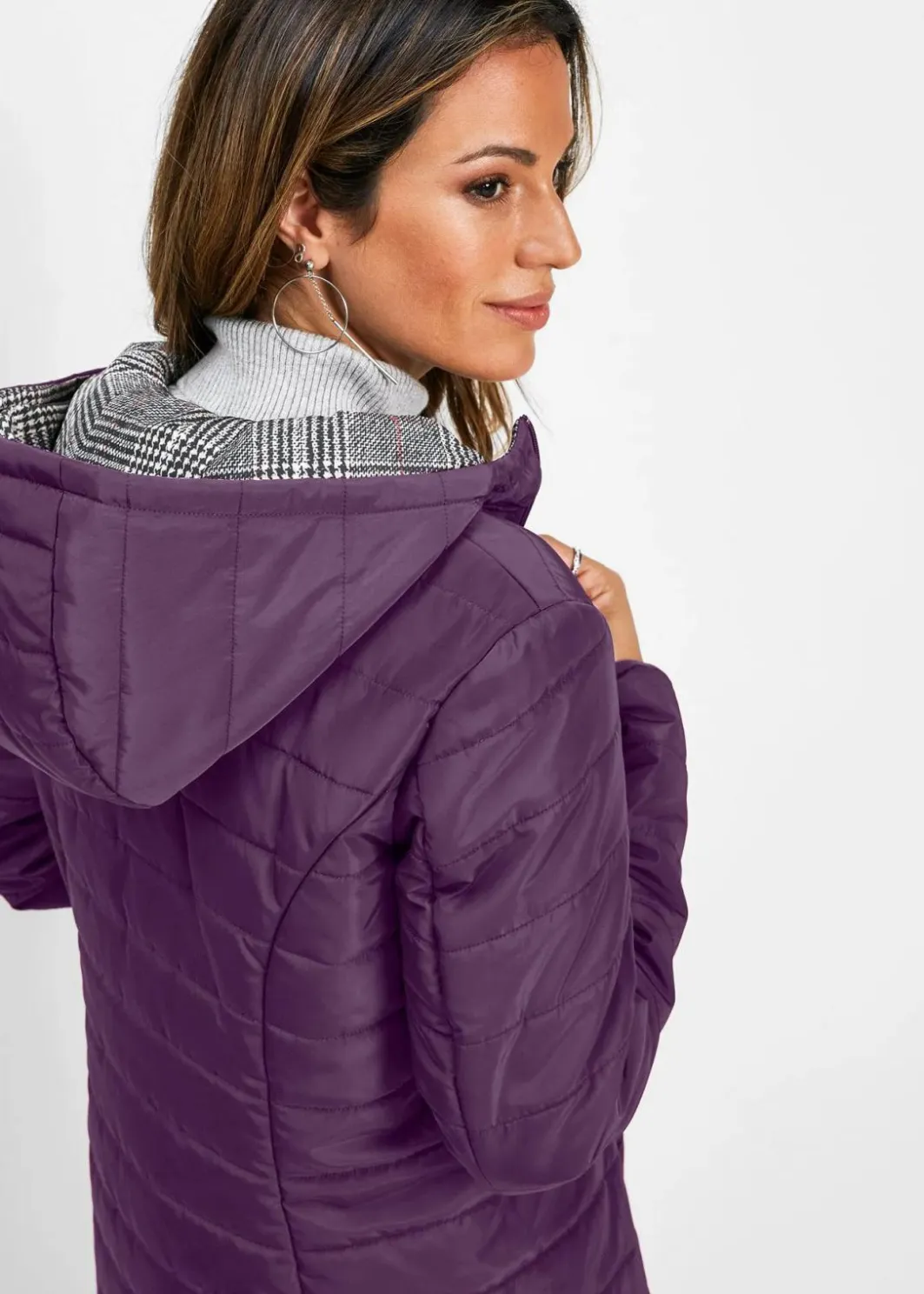 Best Schöner Steppmantel zum Wenden Damen Bekleidung·Hosen|Jacken & Mäntel