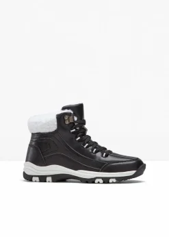 Damen bonprix Gefütterte Winterschuhe|Boots|Schnür Boot