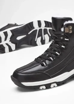 Damen bonprix Gefütterte Winterschuhe|Boots|Schnür Boot