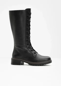 Damen bonprix Gefütterte Winterschuhe|Stiefel|Schnürstiefel