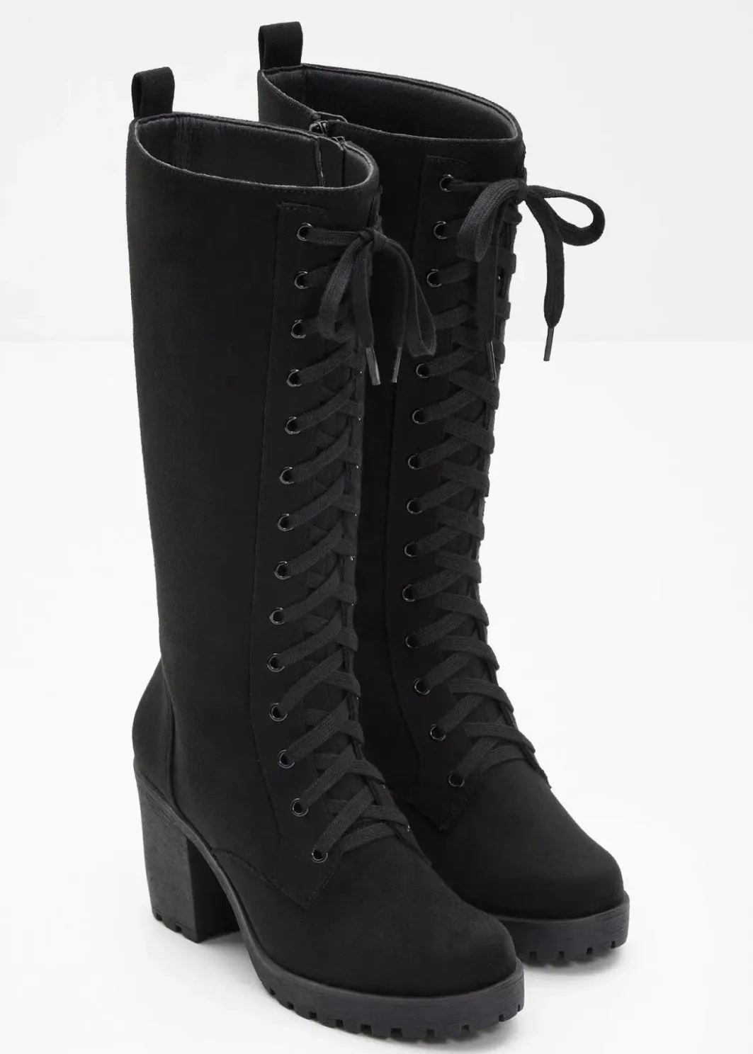 Damen bonprix Stiefel|Schnürstiefel
