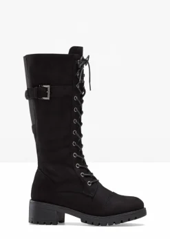 New Schnürstiefel Damen Stiefel