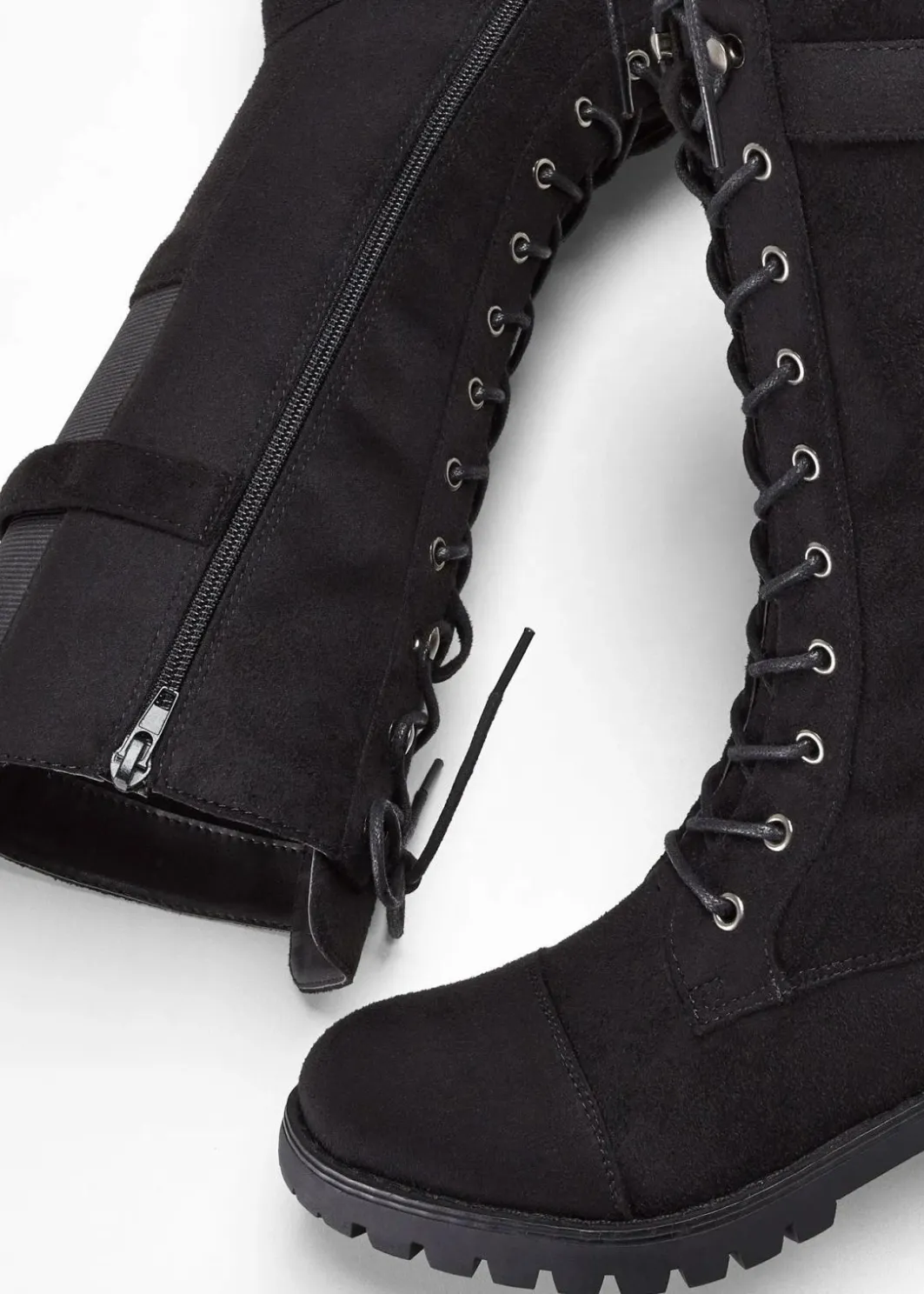New Schnürstiefel Damen Stiefel