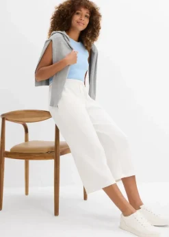 Damen bonprix Bekleidung·Röcke|Bekleidung·Kleider|Scuba-Hose, 3/4-Länge