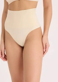 Damen bonprix Nachhaltigere Materialien|Höschen|Seamless Light Shape-String (2er Pack)