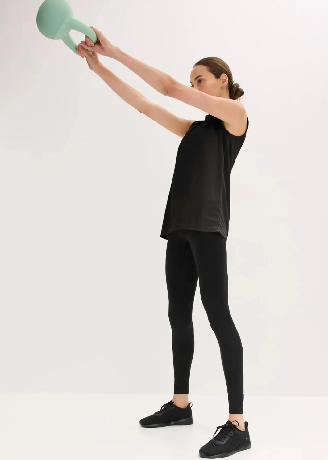 Damen bonprix Hosen|Sportbekleidung|Seamless Sport-Leggings Scrunch