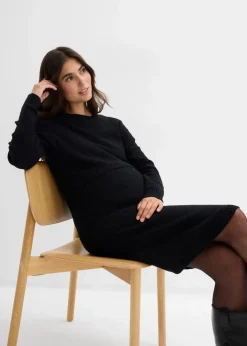 Hot Set aus Pullover und Rock für die Schwangerschaft und danach aus Bio-Baumwolle (2. tlg Set) Damen Bekleidung·Blazer|Umstandsmode