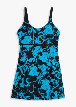 Damen bonprix Bedeckende Bademode|Badekleider|Shape Badekleid leichte Formkraft