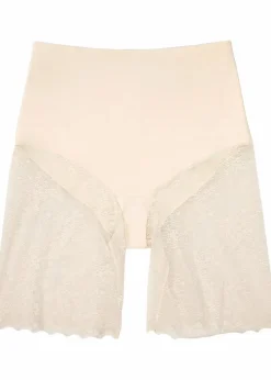 Damen bonprix Höschen|Socken & Strumpfhosen|Shape Hose mit Spitze und mittlerer Formkraft