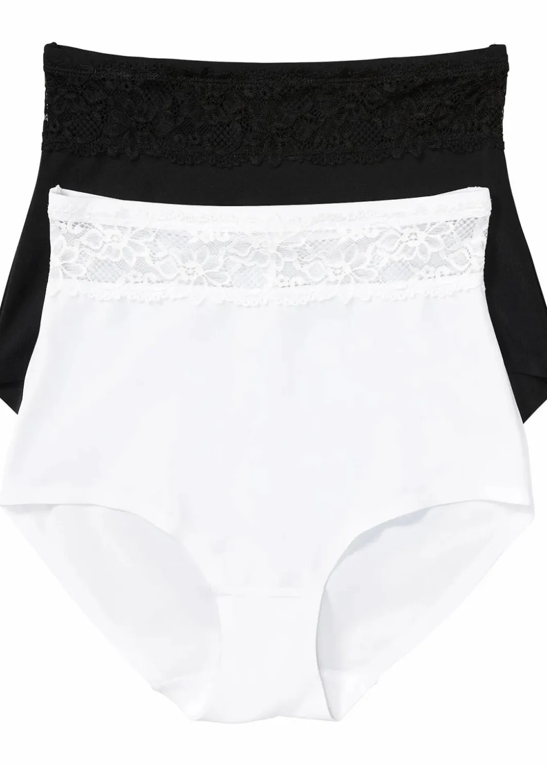 Damen bonprix Wäsche·Basics|Wäsche·Shapewear|Shape Panty mit leichter Formkraft (2er Pack)