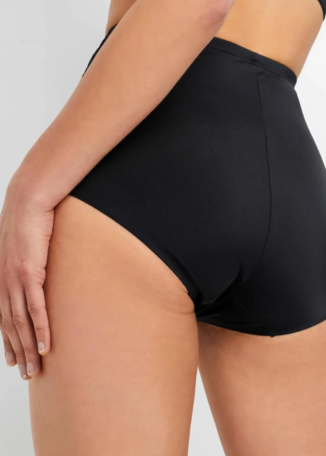 Damen bonprix Wäsche·Basics|Wäsche·Shapewear|Shape Panty mit leichter Formkraft (2er Pack)