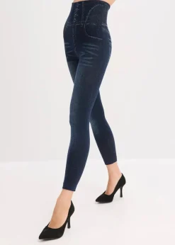 Discount Shape Seamless Strumpfleggings Jeansoptik mit starker Formkraft Damen Hosen|Socken & Strumpfhosen
