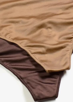 Damen bonprix Wäsche·Shapewear|Wäsche·Höschen|Shape String mit Glanzeffekt und leichter Formkraft (2er Pack)