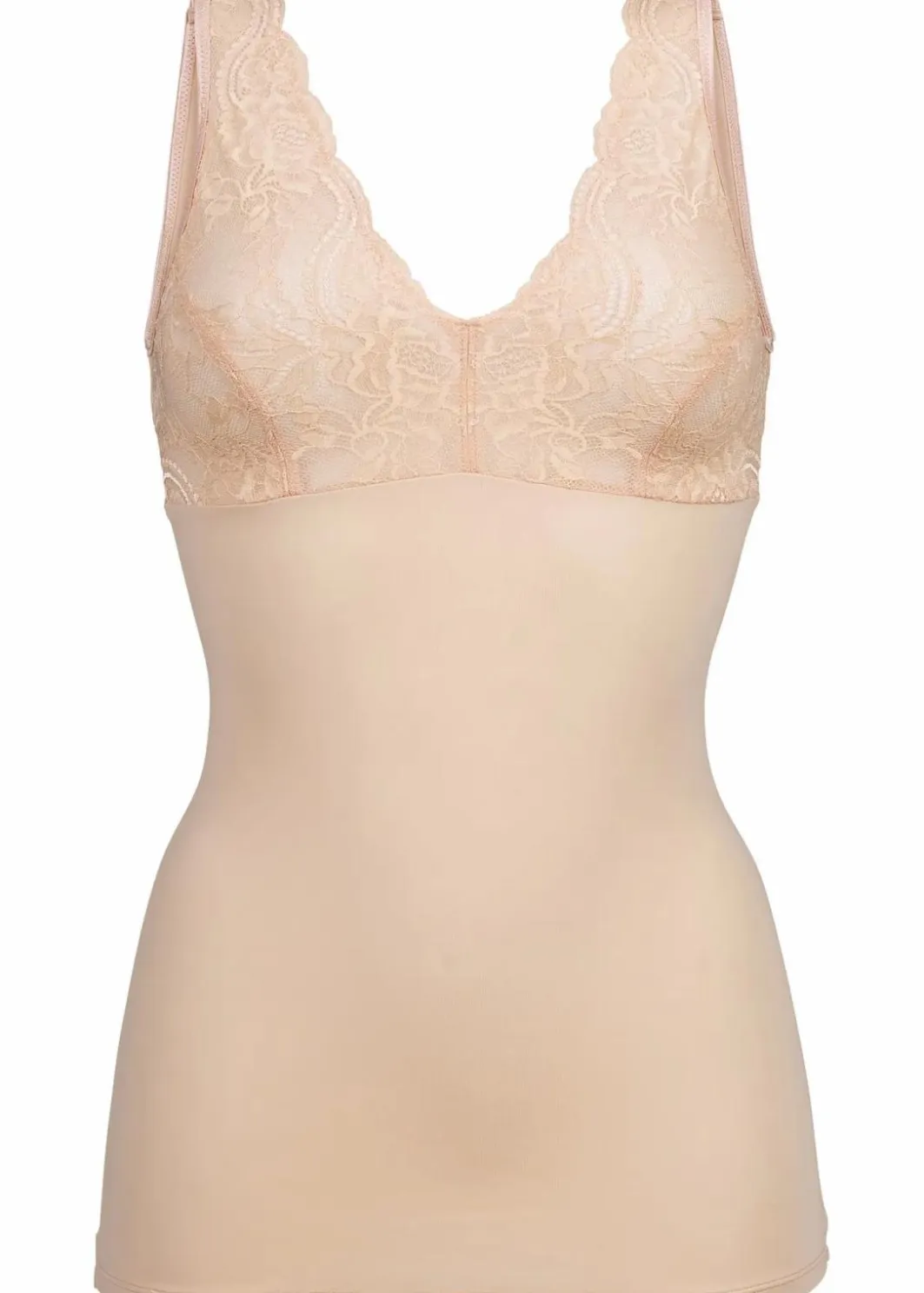 Shapetop mit Spitze und mittlerer Formkraft Damen Dessous|Shapewear