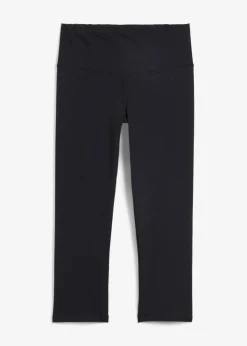 Damen bonprix Bekleidung·Sweat|Bekleidung·Kleider|Shaping Sport-Leggings mit Tasche, 3/4-Länge