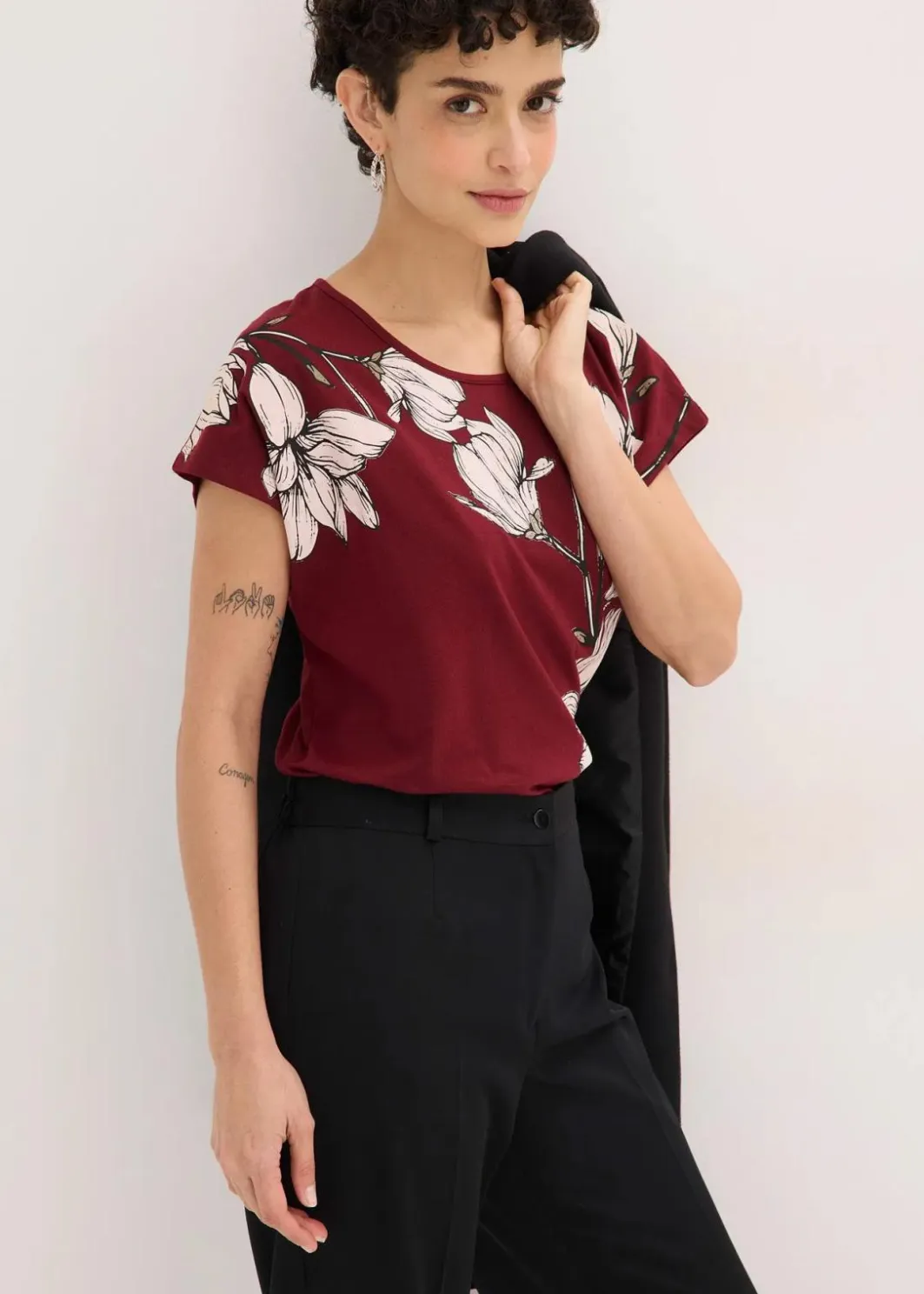 Damen bonprix Shirts & Tops|Nachhaltigere Materialien|Shirt