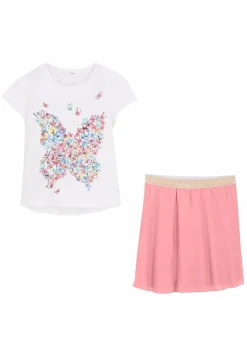 Clearance Shirt + Rock (2-tlg.Set) Kinder Mädchen 9-16 Jahre·Röcke|Mädchen 9-16 Jahre·Shirts & Blusen