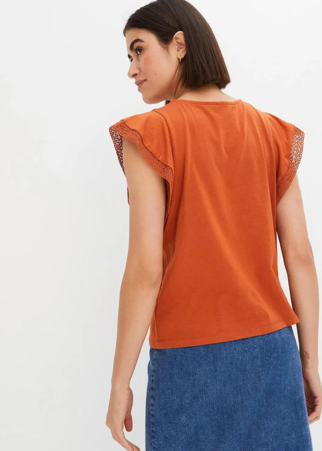 Damen bonprix Shirts & Tops|Shirt aus Baumwolle