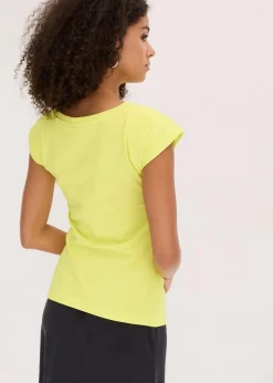 Damen bonprix Shirts & Tops|Shirt aus Baumwolle mit Stretch